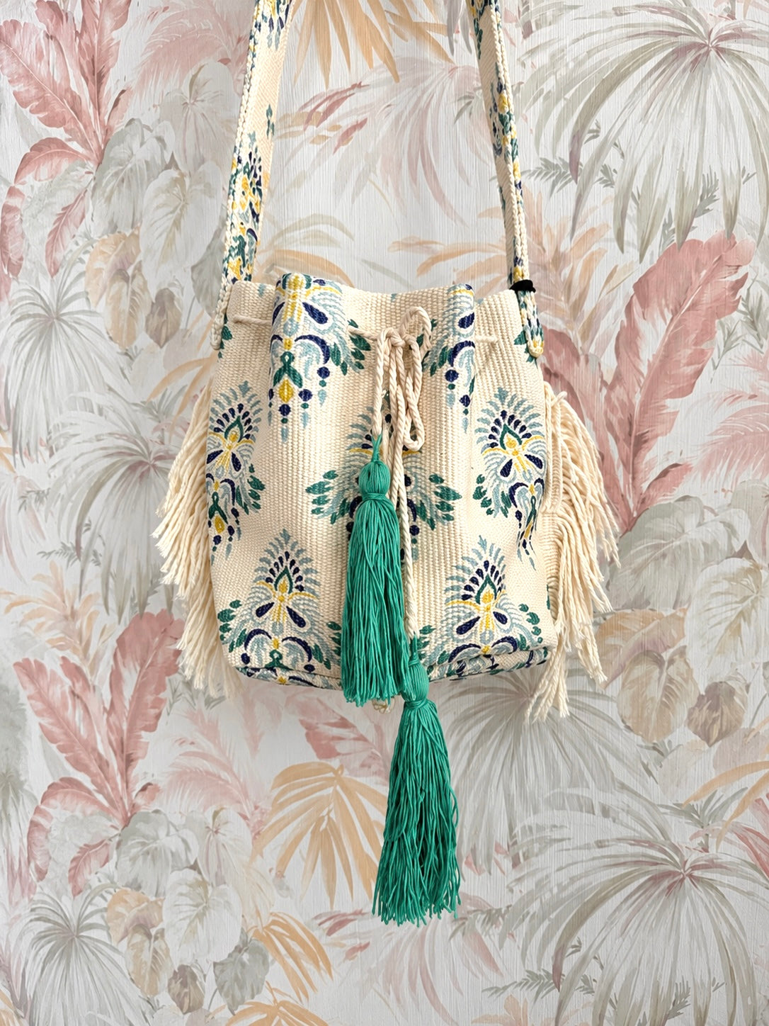Borsa a secchiello - VERDE ACQUA