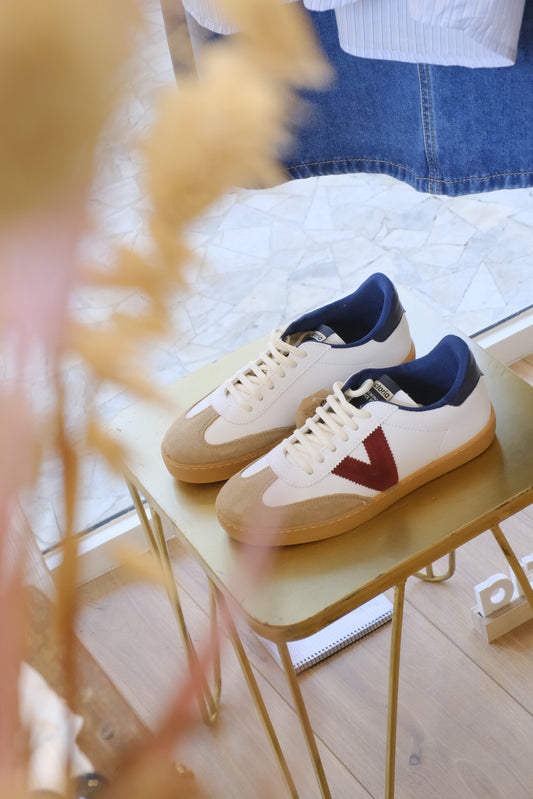 Sneakers basse in pelle - MARINO