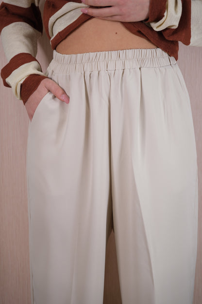 Pantaloni Picasso - ECRU