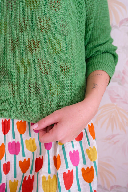 Maglia tinta unita - VERDE