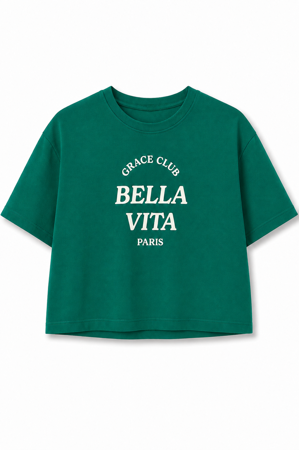 T-shirt bella vita - VERDE