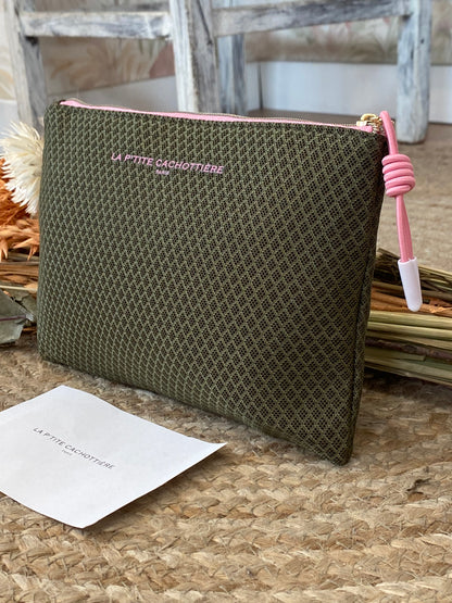 BASIC FLAT TROUSSE - MILITARY GREEN