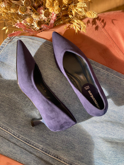 Decollete camoscio - VIOLA