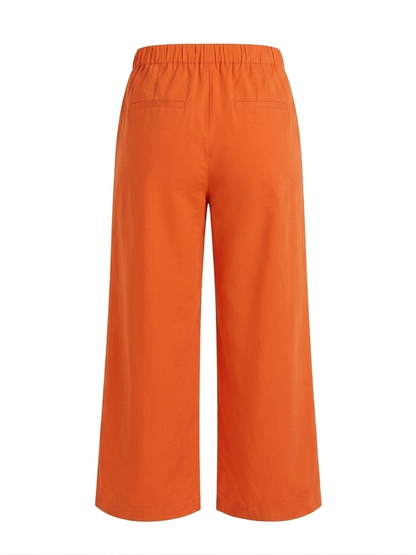 Pantalone tinta unita - ARANCIONE