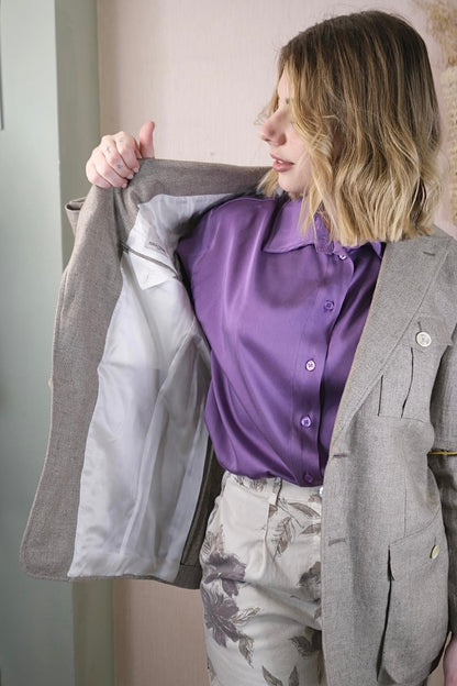 Camicia GO2097 - VIOLA
