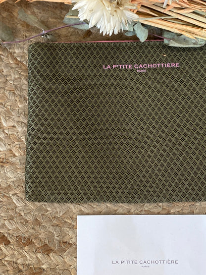 BASIC FLAT TROUSSE - MILITARY GREEN
