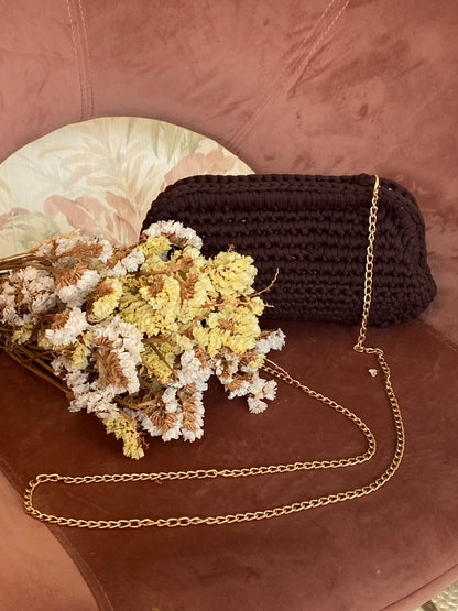 Borsa Cotone - MARRONE