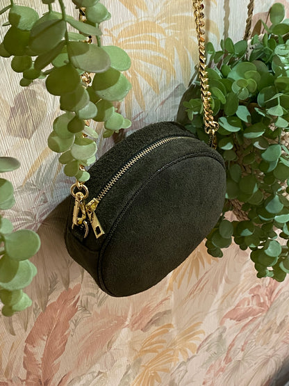 Borsa Tamburello - VERDE MILITARE