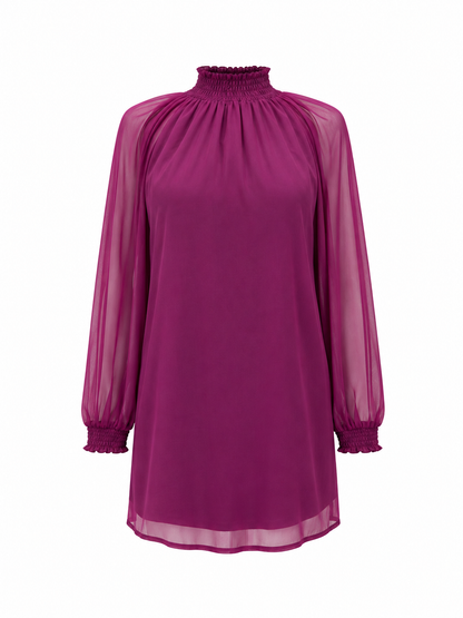 Blusa LAKORE - PRUGNA