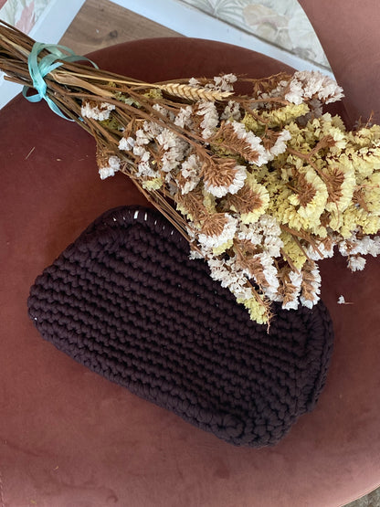 Borsa Cotone - MARRONE