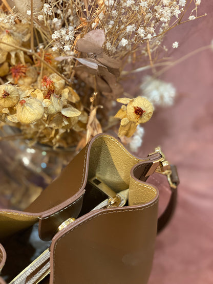 Borsa Nita - MARRONE