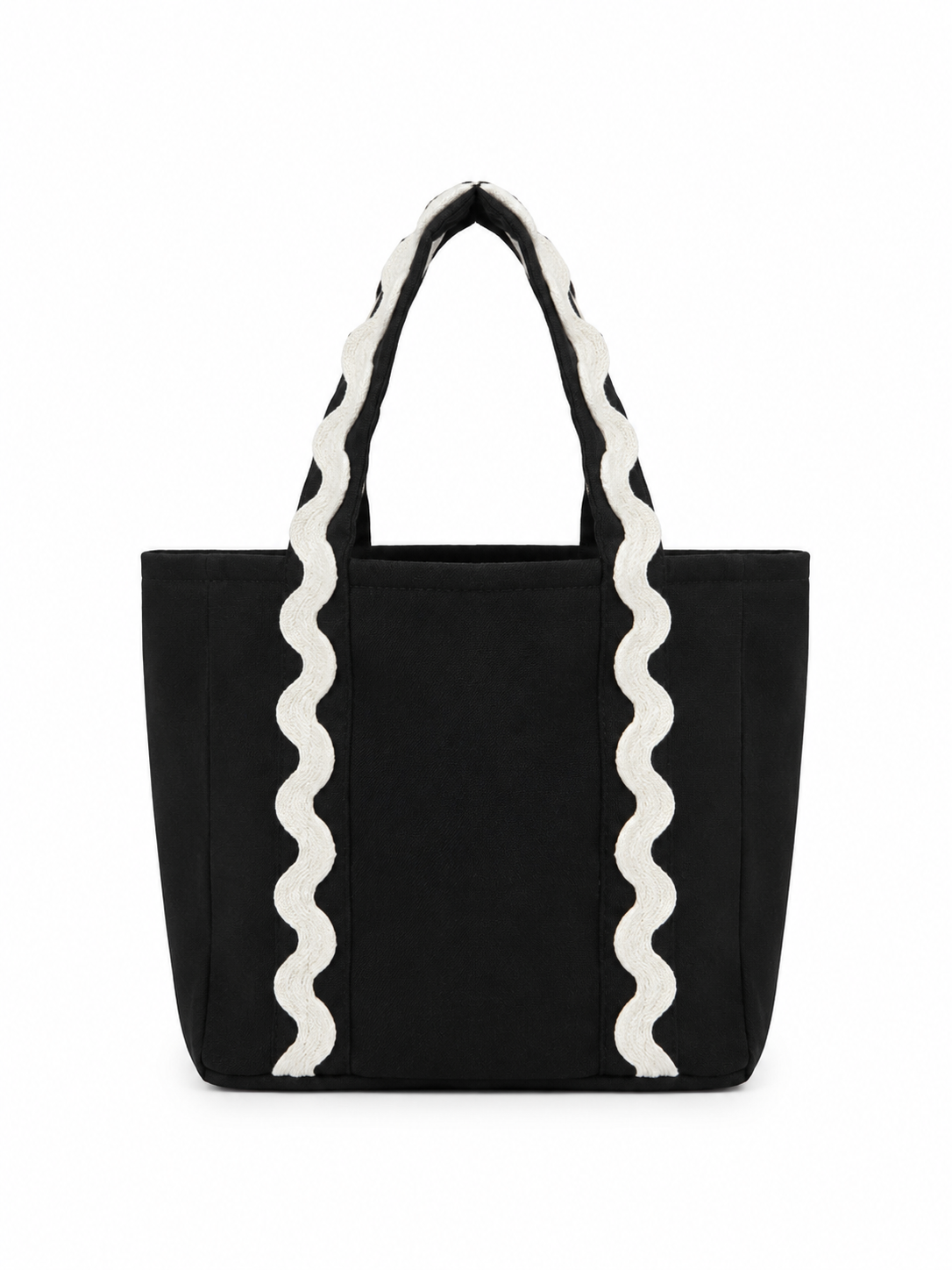 Mini Borsa ondina - NERO