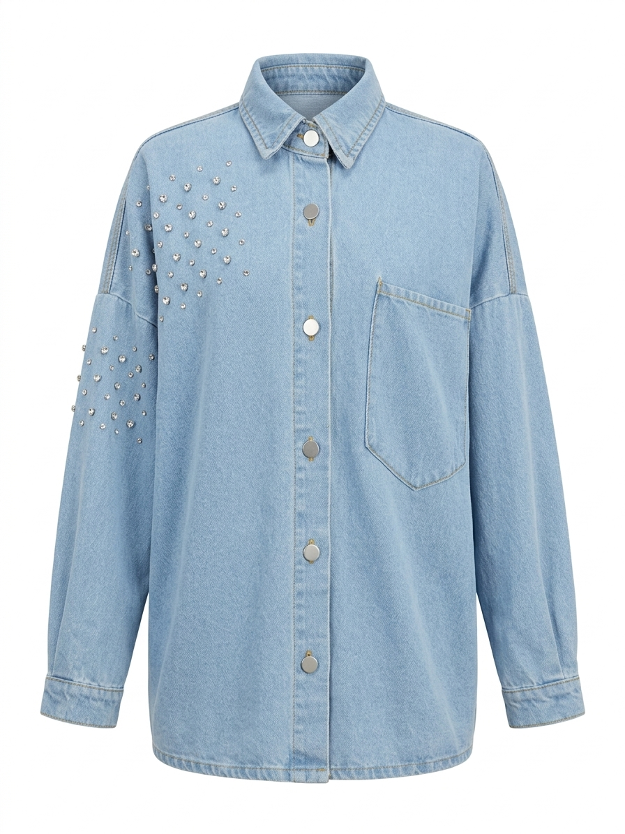 Giacca jeans brillo - DENIM