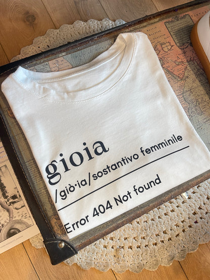 T-shirt GIOIA - BIANCO/NERO