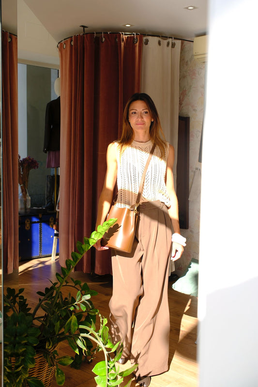 Pantaloni a palazzo - CAFFE