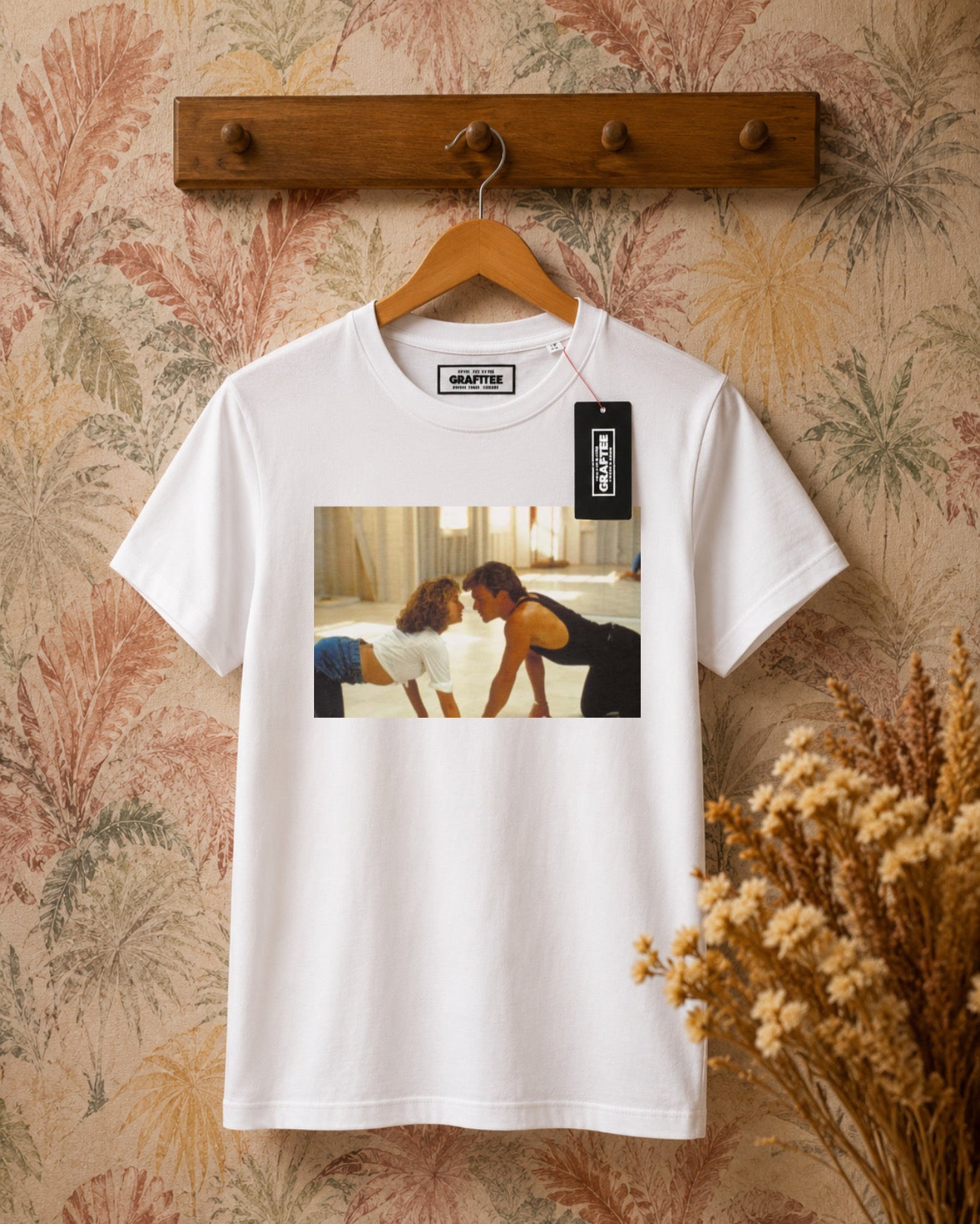 T-shirt stampa Dirty Dancing - BIANCO