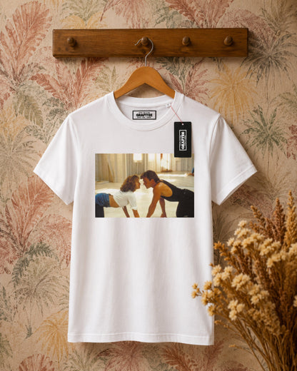 T-shirt stampa Dirty Dancing - BIANCO