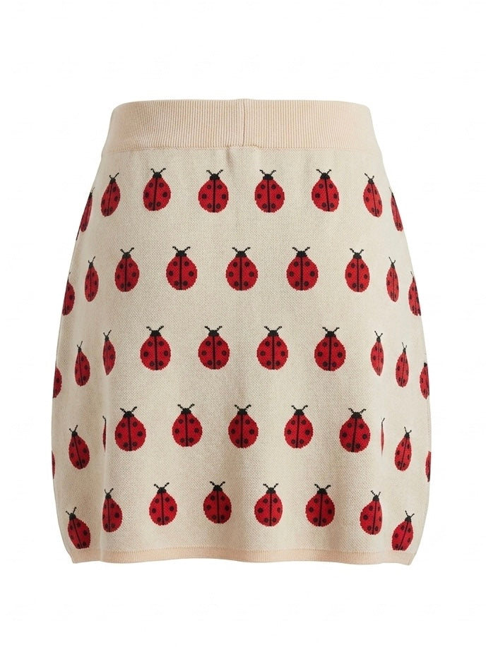 Gonna stampa coccinelle - PANNA