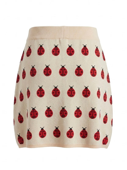 Gonna stampa coccinelle - PANNA