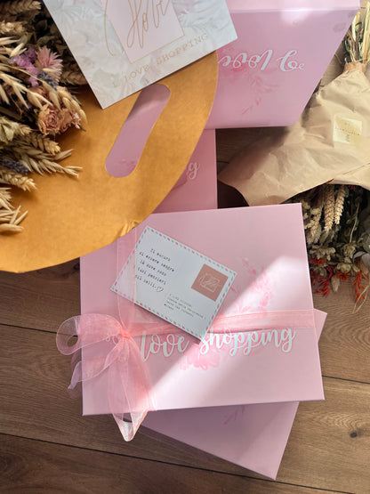 CONFEZIONE REGALO - ROSA