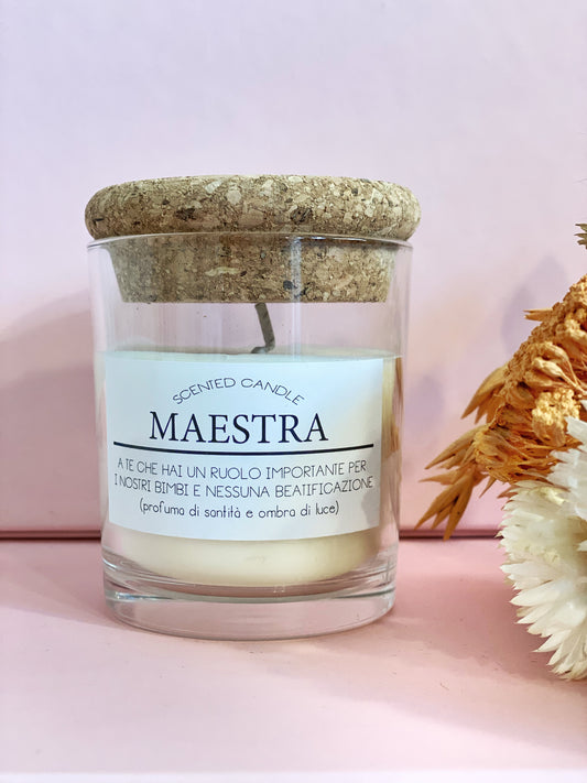 Candele 001 maestra - BIANCO