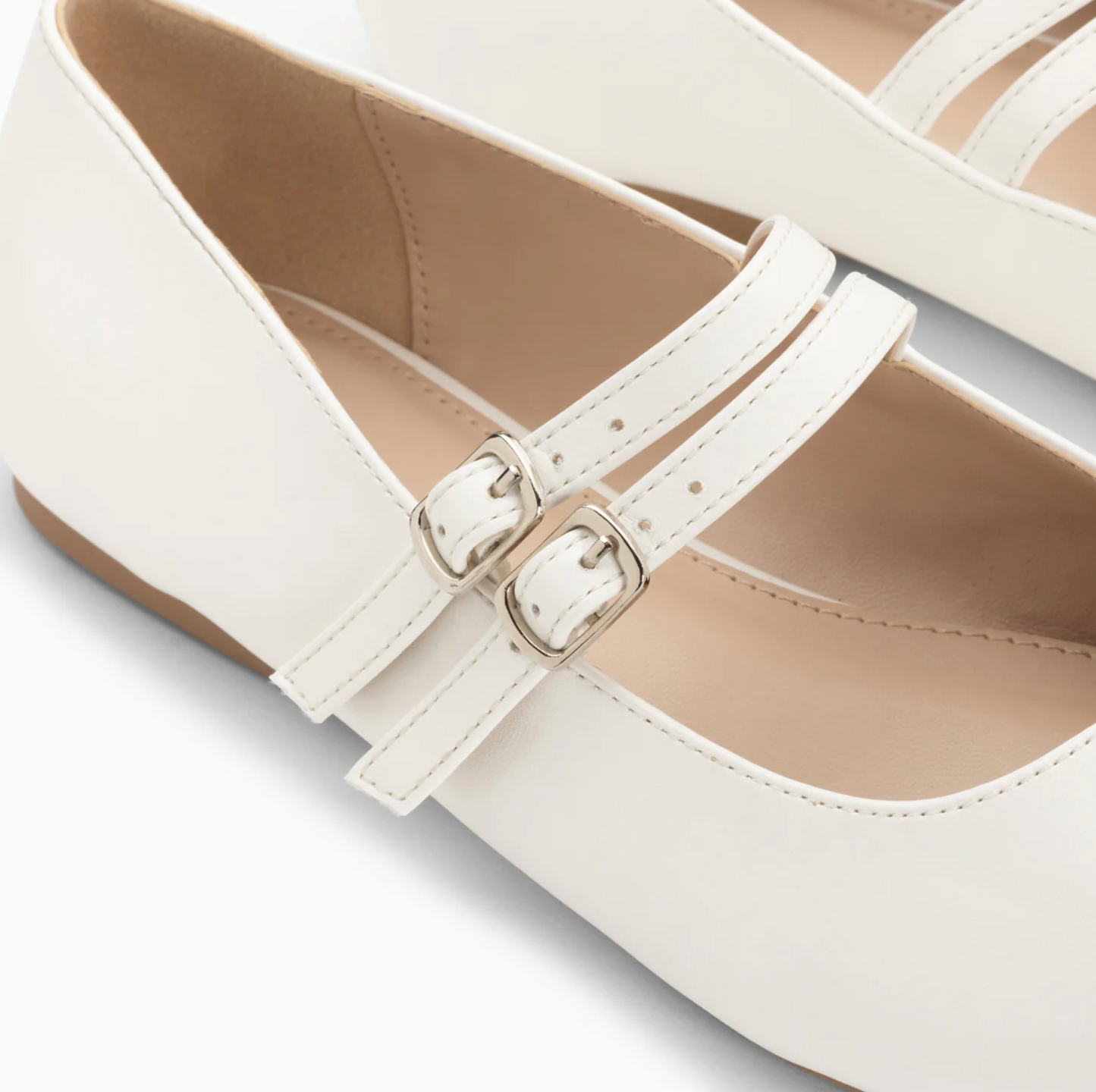 Scarpe BA2687 Ballerina - BIANCO