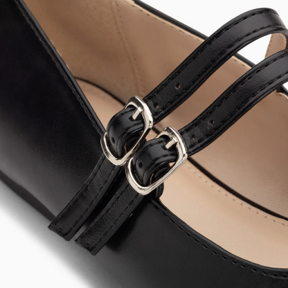 BA2687 Ballerina Shoes - BLACK