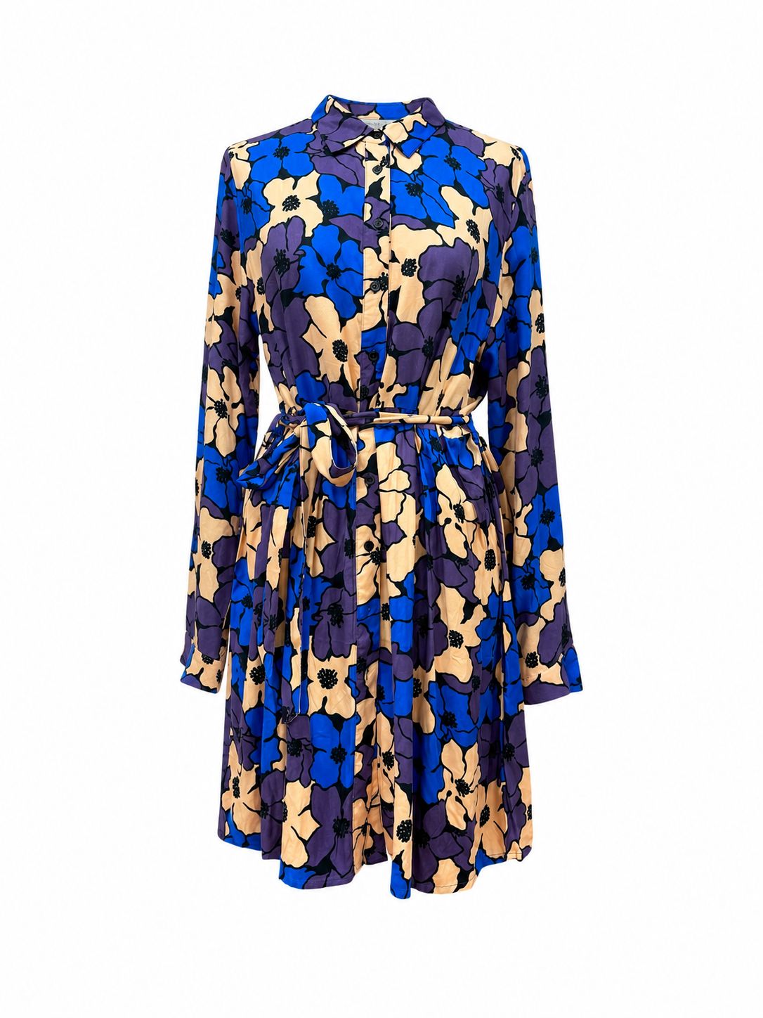 Abito camicione floreale - BLUE