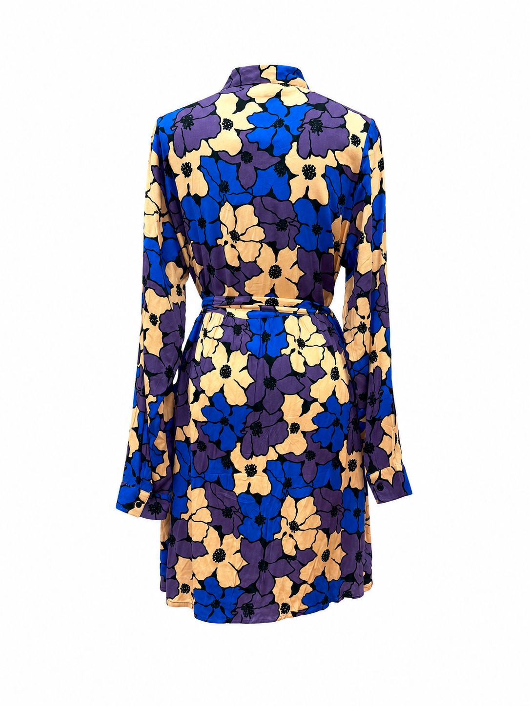 Abito camicione floreale - BLUE