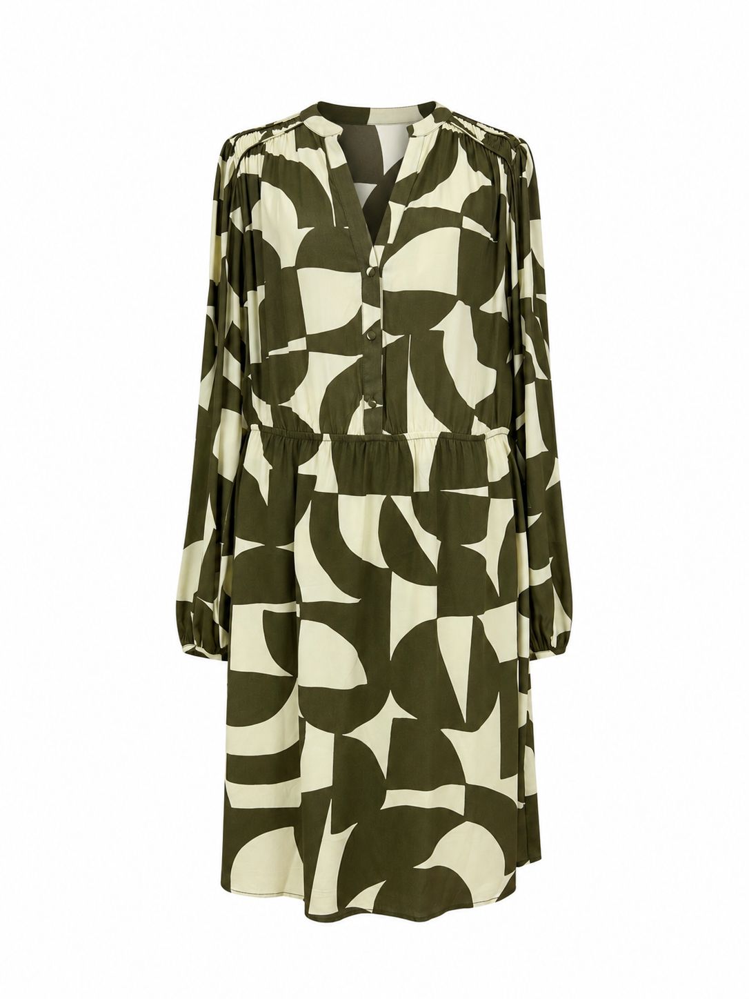 Abito fantasia geometrica - MILITARE