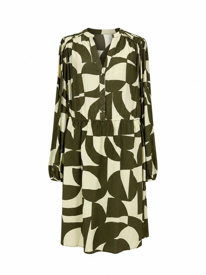 Abito fantasia geometrica - MILITARE