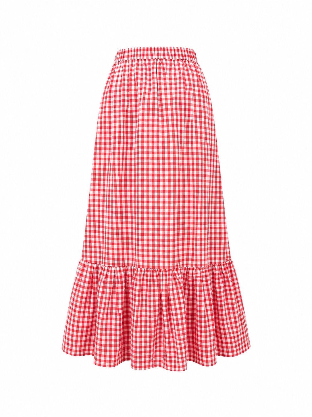 Gonna a quadretti - ROSSO