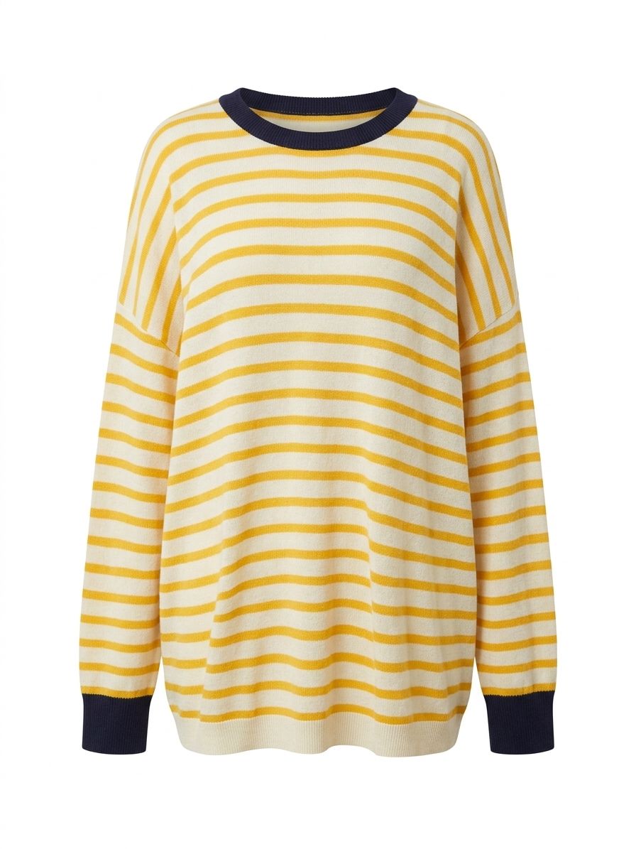 Maglioncino rigato - GIALLO