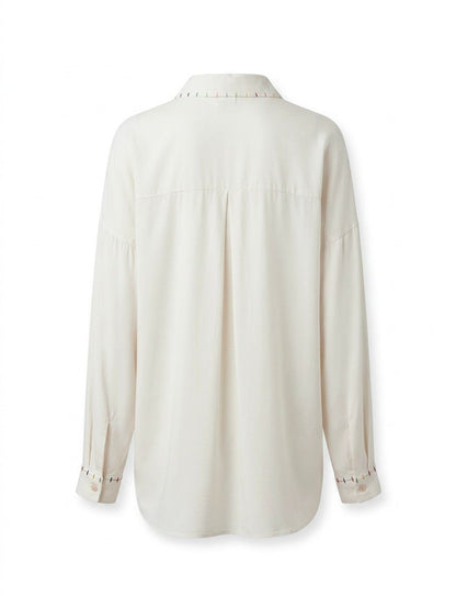 Blusa impuntura arcobaleno - ROSA