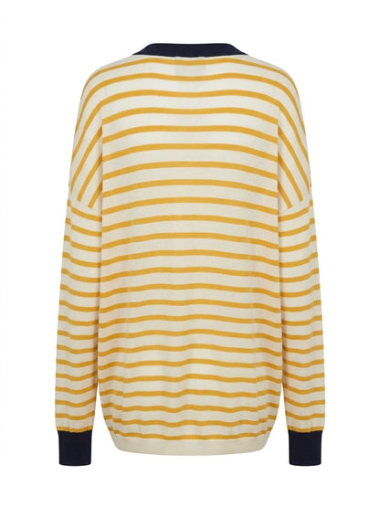 Maglioncino rigato - GIALLO