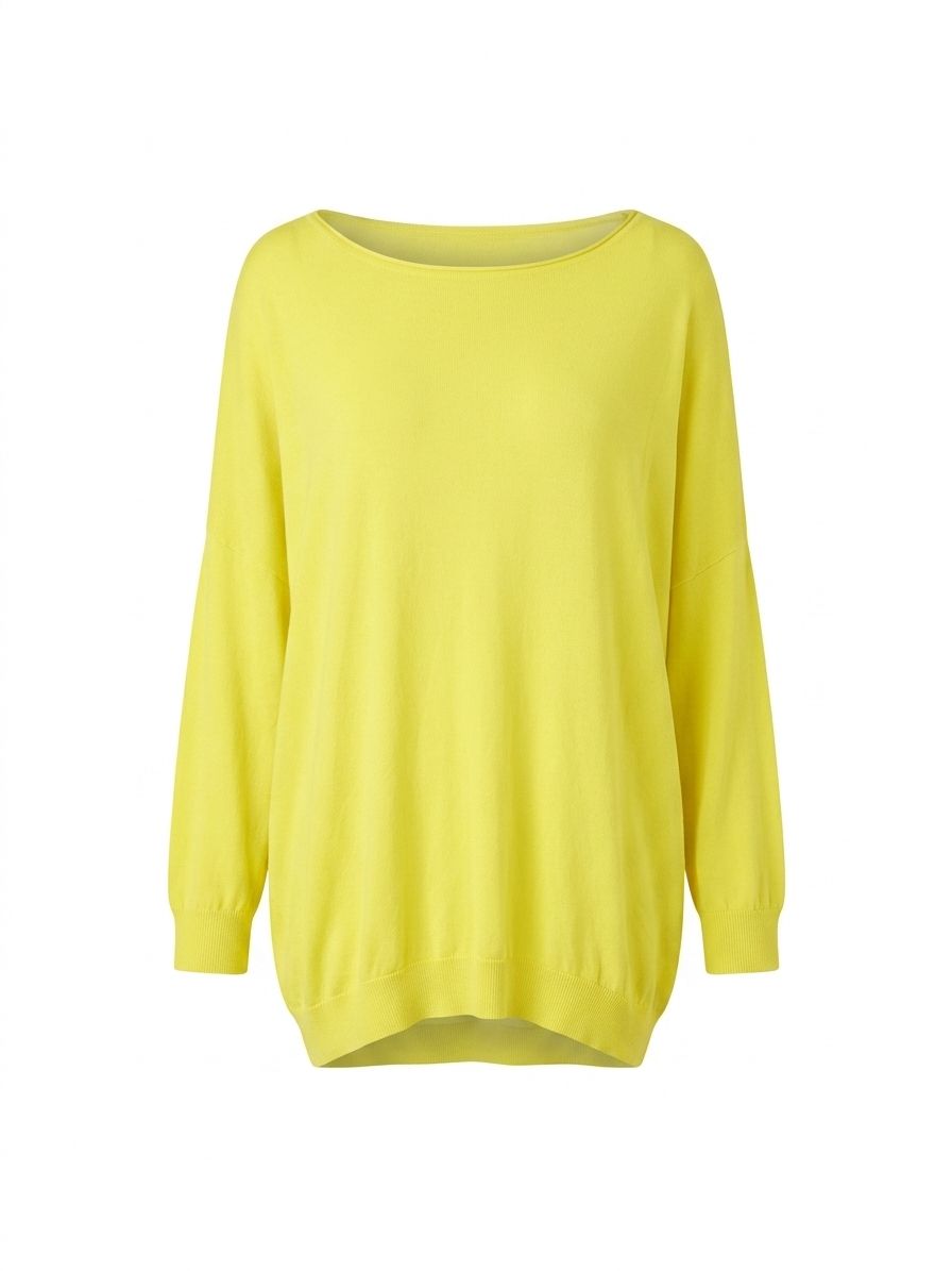 Blusa tinta unita - GIALLO
