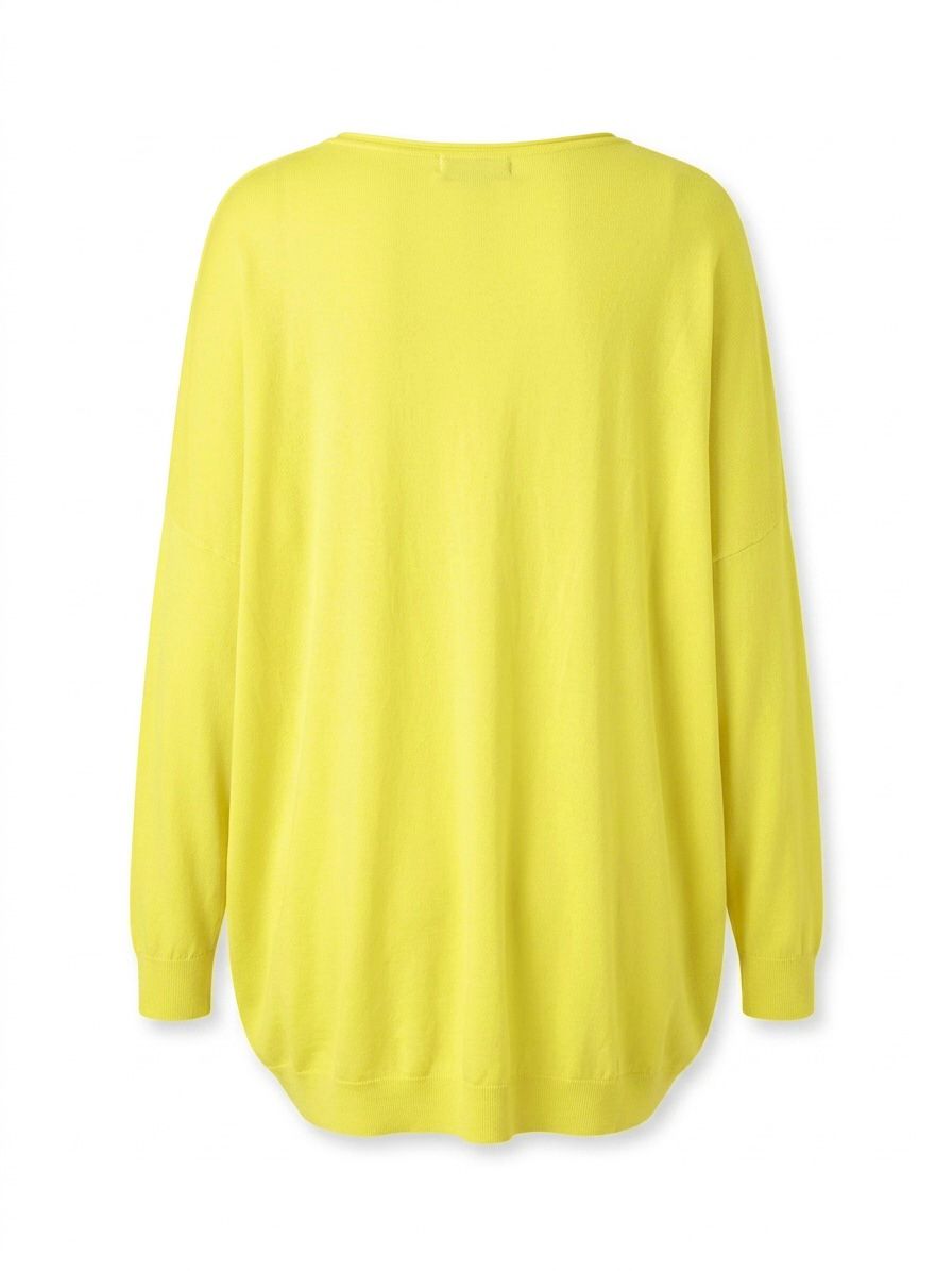 Blusa tinta unita - GIALLO