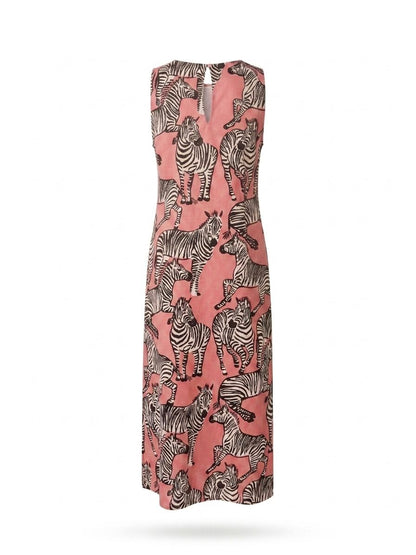 Abito fantasia zebre - ROSA