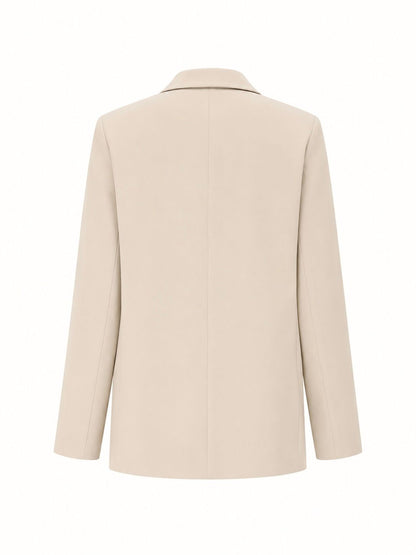 Giacca con colletto nuvola - BEIGE