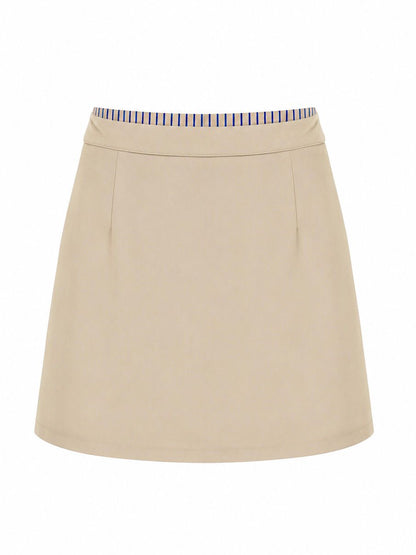 Gonna con pince - BEIGE
