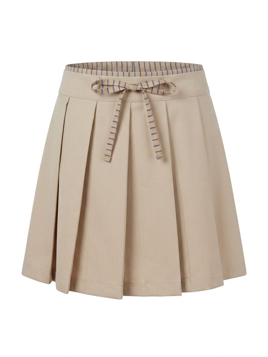 Gonna con pince - BEIGE
