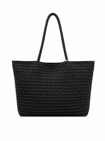 Borsa fiorucci rettangolare - NERO