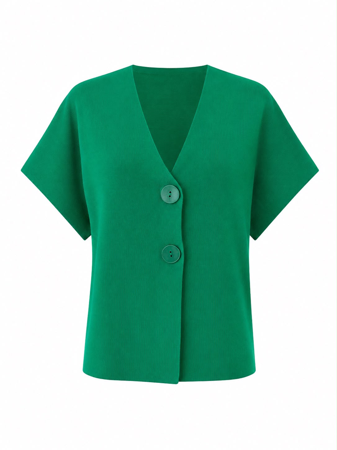 Cardigan 2 bottoni - VERDE