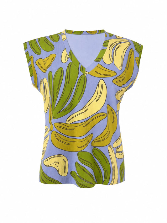 Maglia banane - CIELO