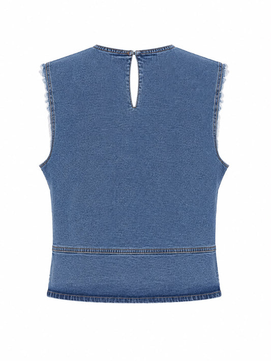 Top di jeans- BLU