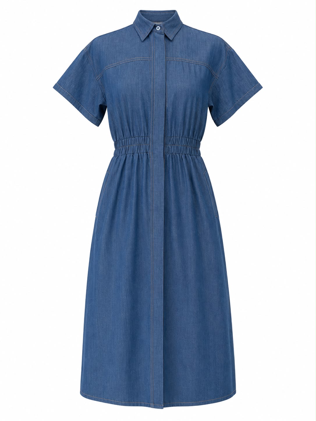 Abito denim - BLU