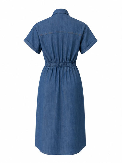 Abito denim - BLU