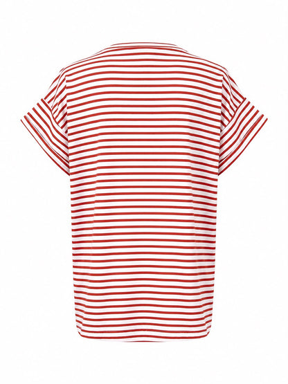 T-Shirt righe - RUGGINE