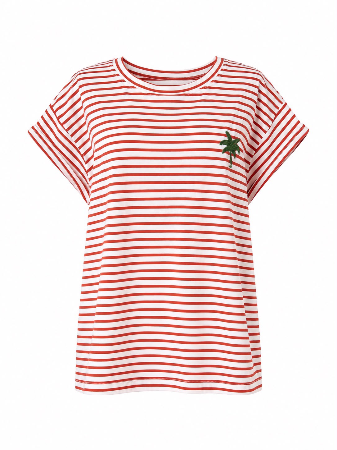 T-Shirt righe - RUGGINE