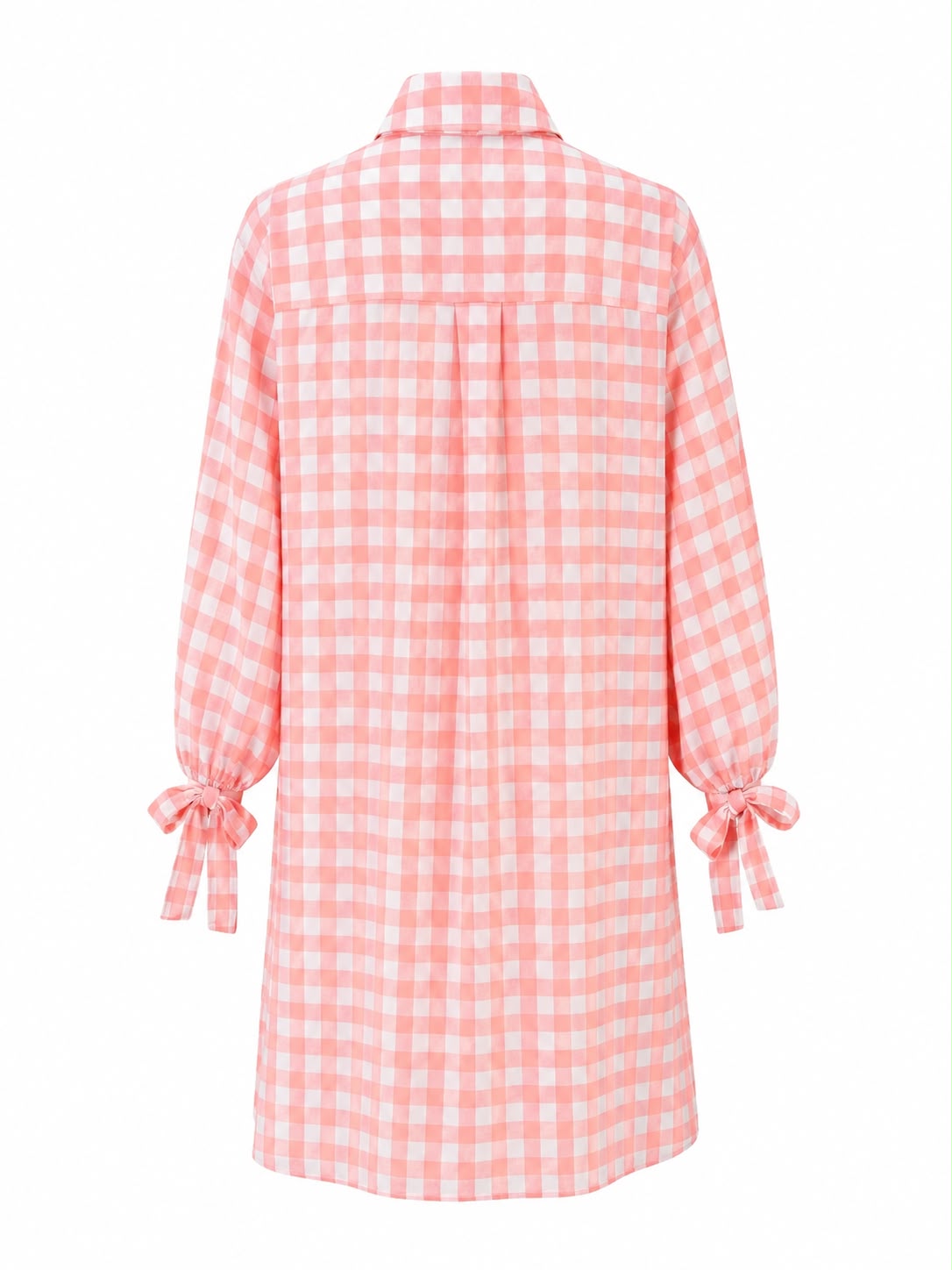 Camicione a quadri - ROSA